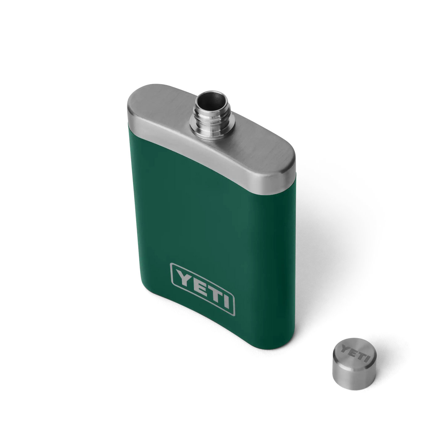 YETI Rambler Flask 7 oz (207ml) incl. Funnel | Black Forest Green