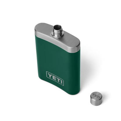 YETI Rambler Flask 7 oz (207ml) incl. Funnel | Black Forest Green