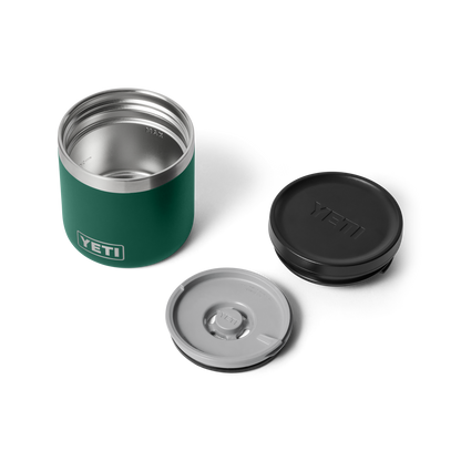 YETI Rambler Insulated Food Jar 8 oz (237ml) | Black Forest Green