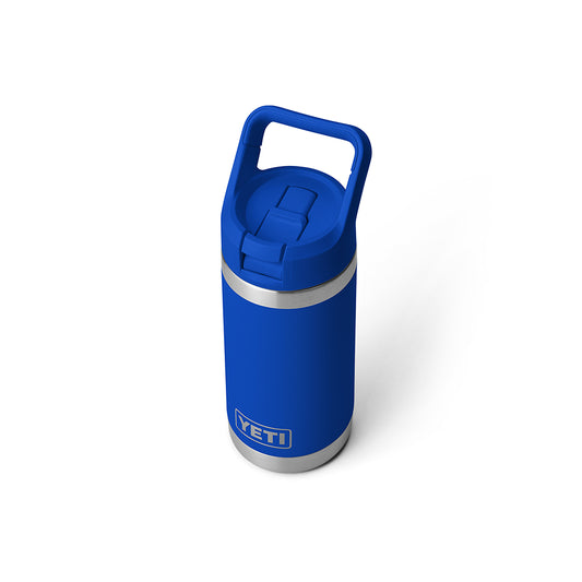 YETI Rambler Junior Kids Water Bottle with Color-Matched Straw 12 oz (355ml) | Royal Blue