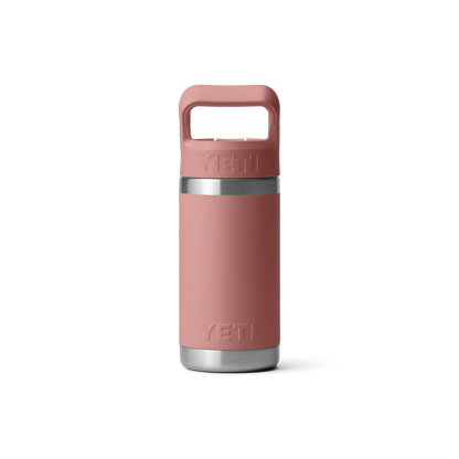 YETI Rambler Junior Kids Water Bottle with Color-Matched Straw Cap 12 oz (355 ml) | Sandstone Pink