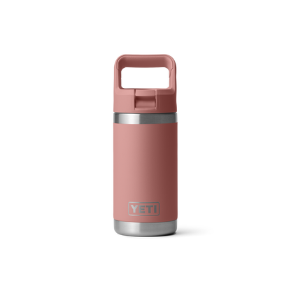 YETI Rambler Junior Kids Water Bottle with Color-Matched Straw Cap 12 oz (355 ml) | Sandstone Pink