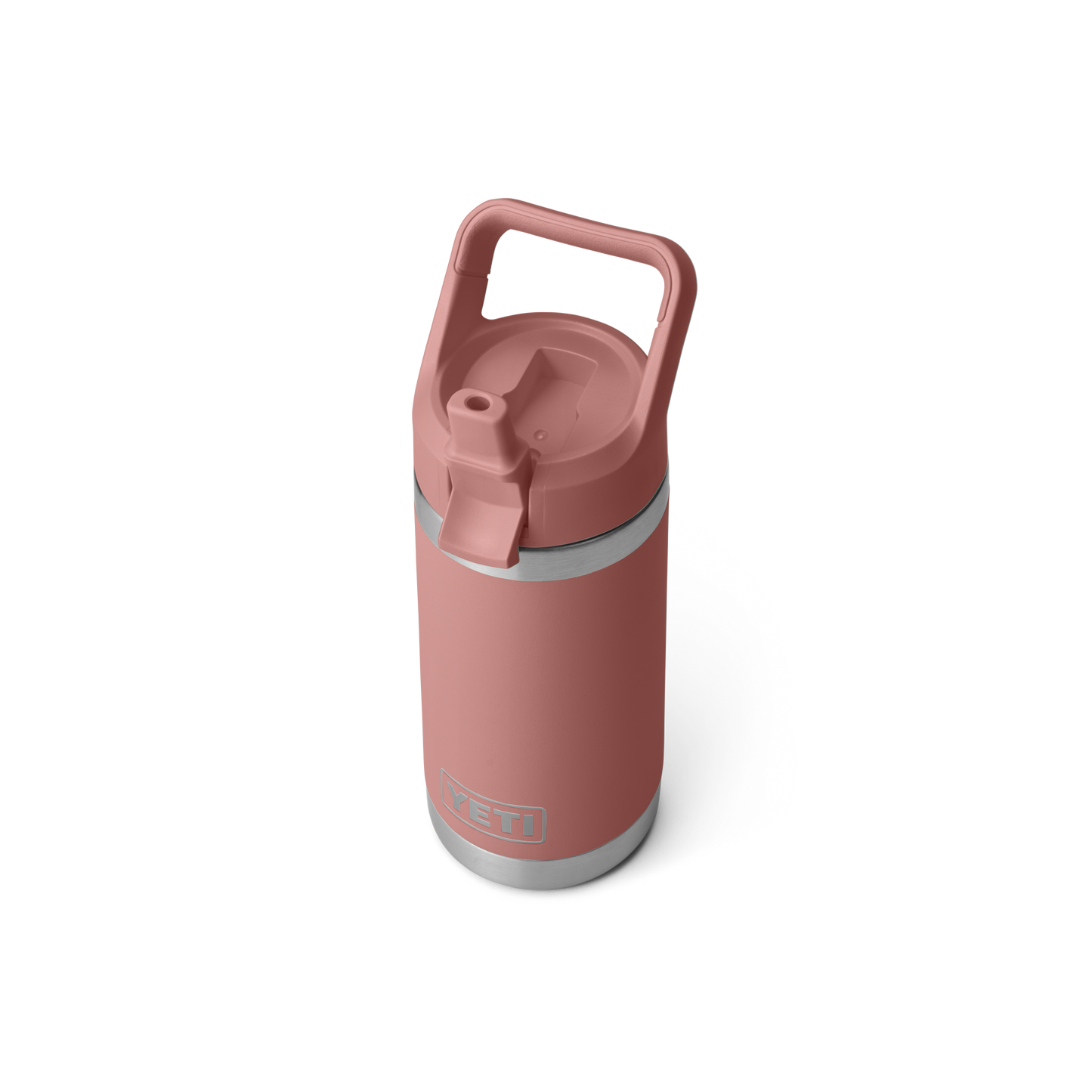 YETI Rambler Junior Kids Water Bottle with Color-Matched Straw Cap 12oz (354 ml) | Sandstone Pink