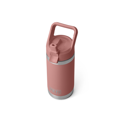 YETI Rambler Junior Kids Water Bottle with Color-Matched Straw Cap 12 oz (355 ml) | Sandstone Pink