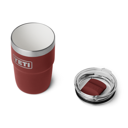 YETI Rambler Stackable Cup CL with Magslider Lid 8 oz (237ml) | Stag Red