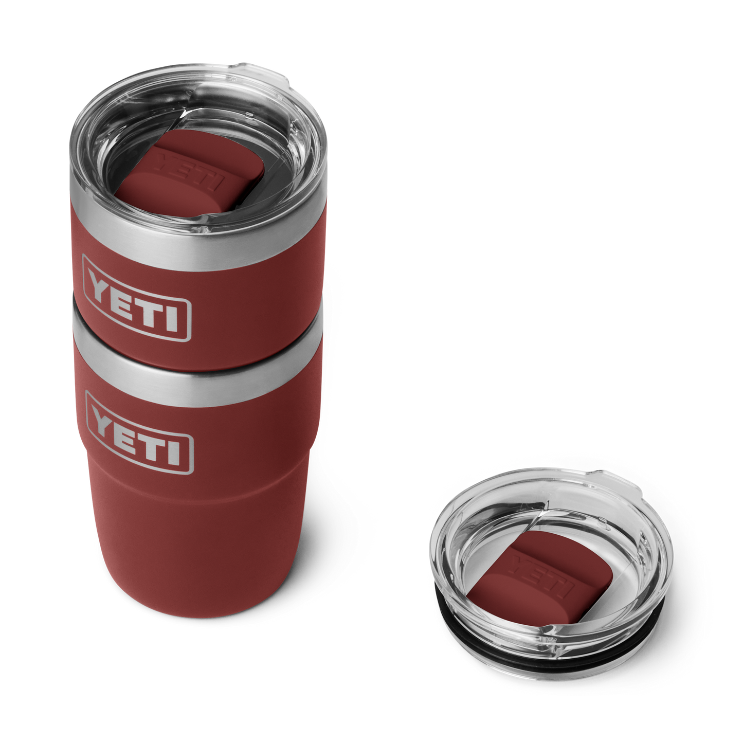 YETI Rambler Stackable Cup CL with Magslider Lid 8 oz (237ml) | Stag Red