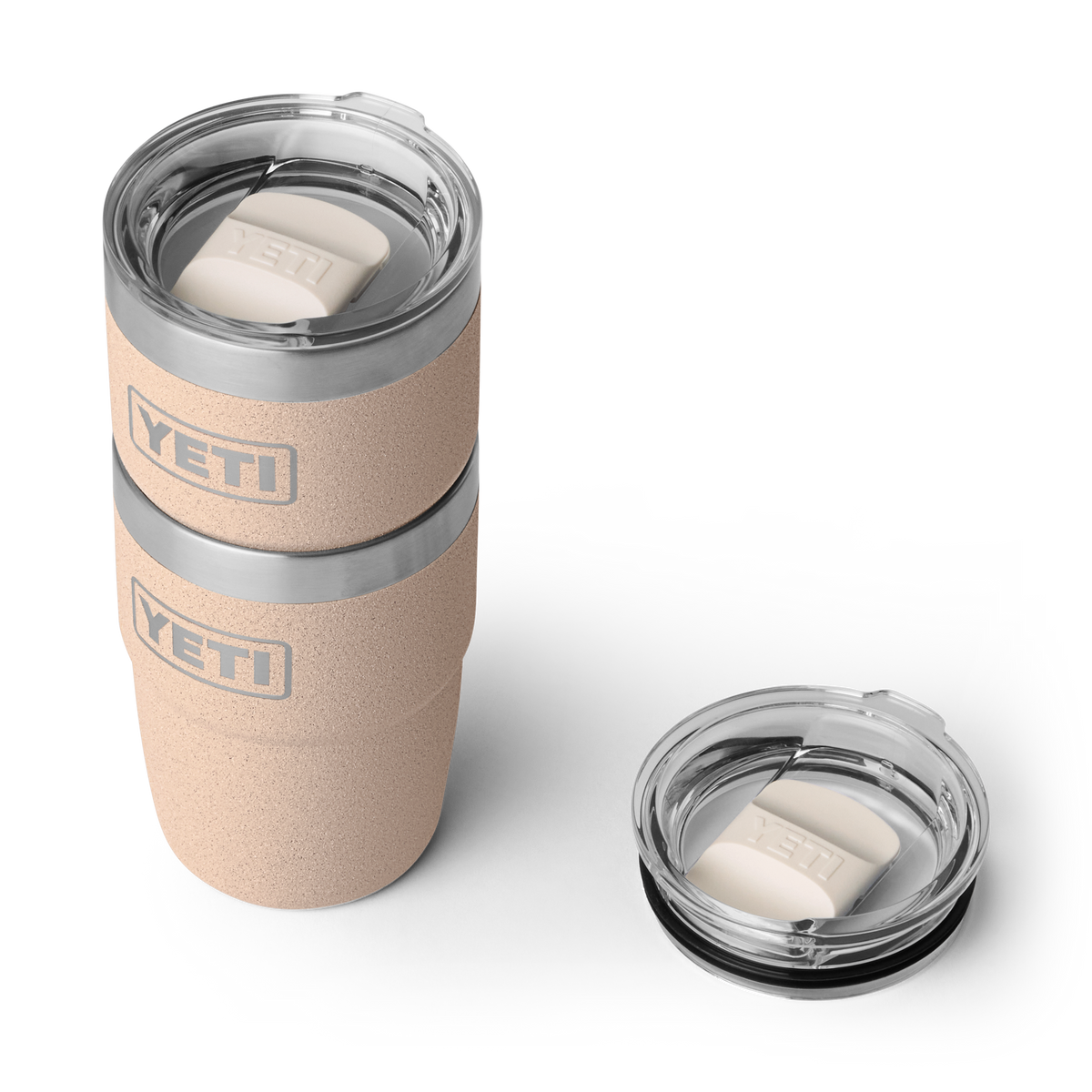 YETI Rambler Stackable Cup CL with Magslider Lid 8 oz (237ml) | Tahini