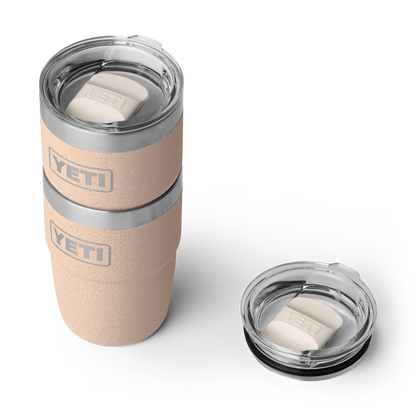 YETI Rambler Stackable Cup CL with Magslider Lid 8 oz (237ml) | Tahini