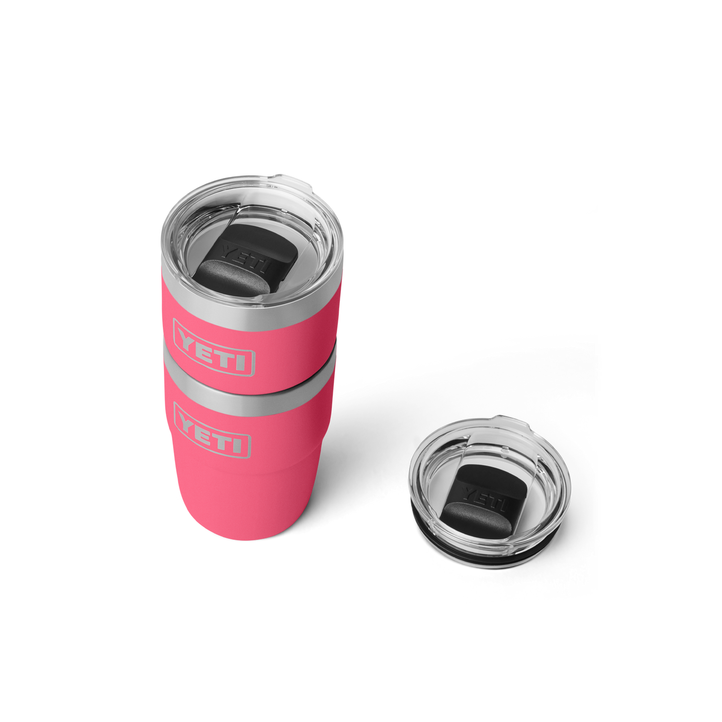 YETI Rambler Stackable Cup CL with Magslider Lid 8 oz (237ml) | Tropical Pink
