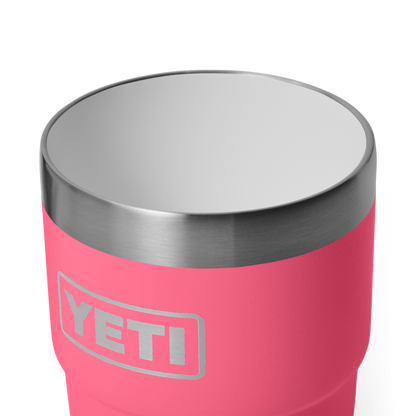 YETI Rambler Stackable Cup CL with Magslider Lid 8 oz (237ml) | Tropical Pink