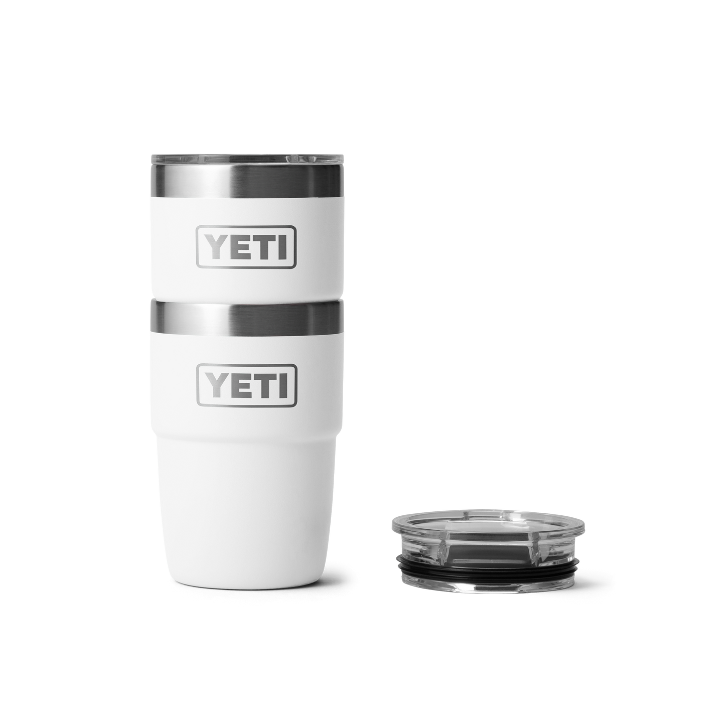 YETI Rambler Stackable Cup CL with Magslider Lid 8 oz (237ml) | White