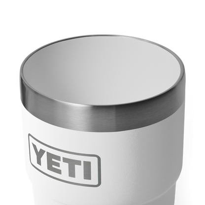 YETI Rambler Stackable Cup CL with Magslider Lid 8 oz (237ml) | White