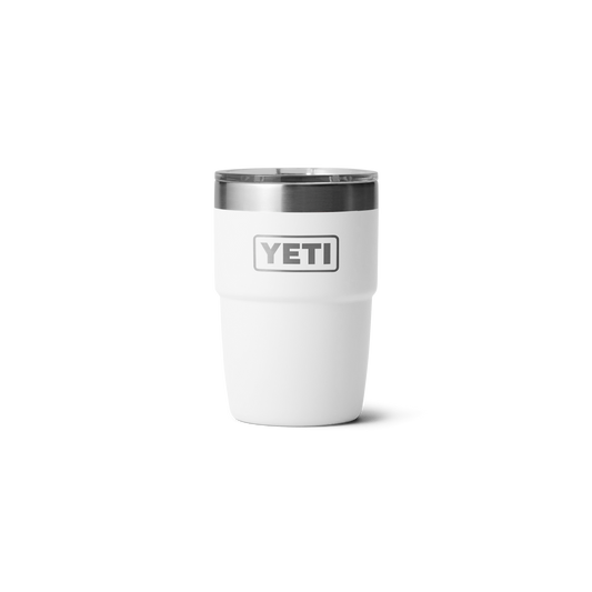 YETI Rambler Stackable Cup CL with Magslider Lid 8 oz (237ml) | White