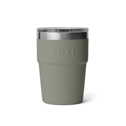YETI Rambler Stackable Cup with Magslider Lid 16 oz (473ml) | Pampa Green