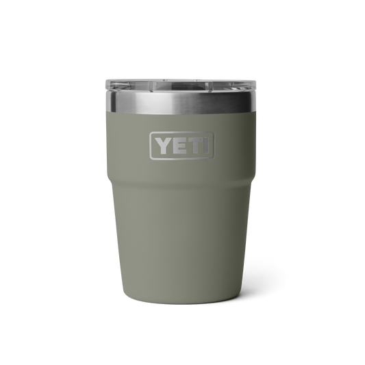 YETI Rambler Stackable Cup with Magslider Lid 16 oz (473ml) | Pampa Green