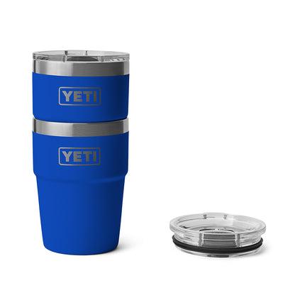 YETI Rambler Stackable Cup with Magslider Lid 16 oz (473ml) | Royal Blue