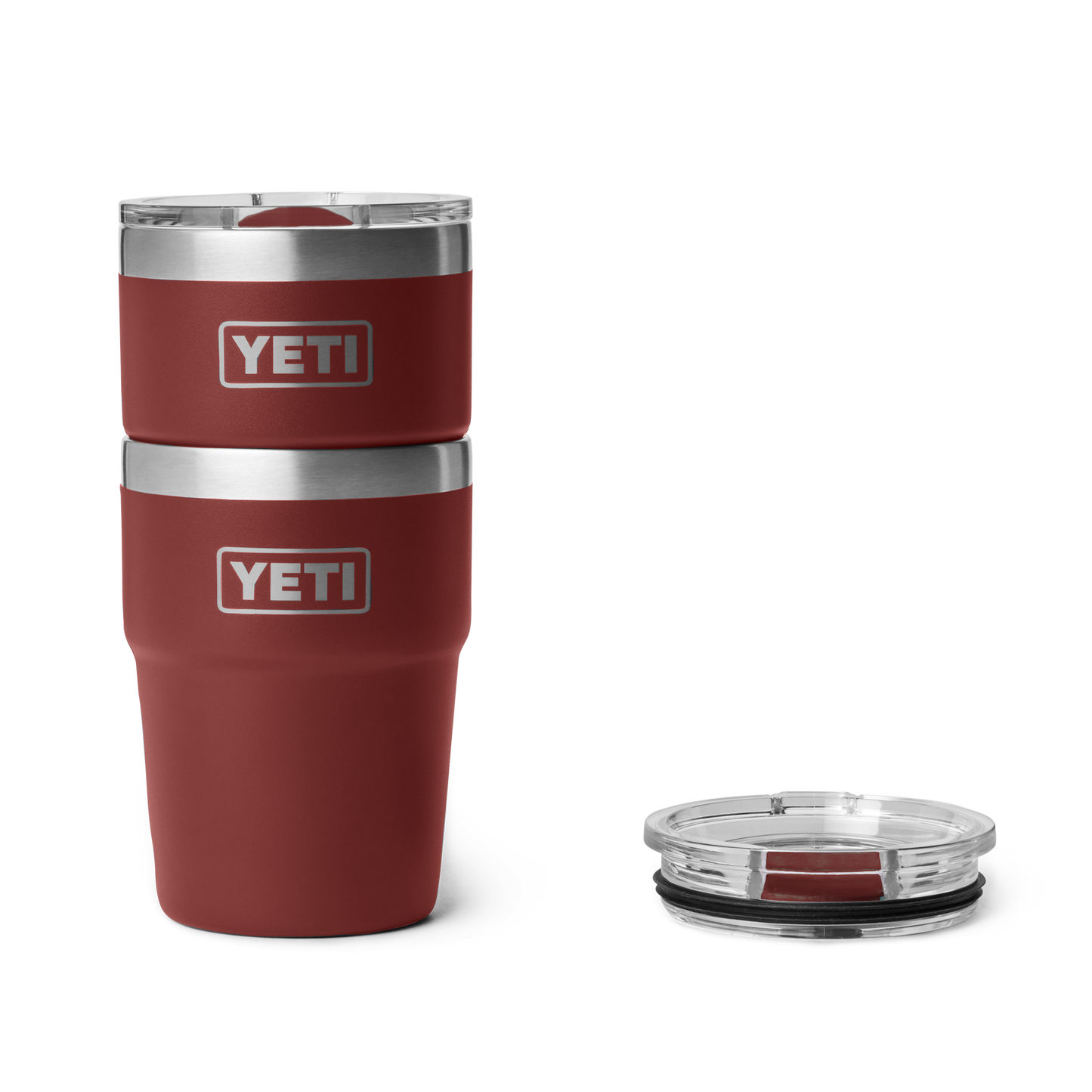 YETI Rambler Stackable Cup with Magslider Lid 16 oz (473ml) | Stag Red