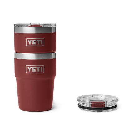 YETI Rambler Stackable Cup with Magslider Lid 16 oz (473ml) | Stag Red