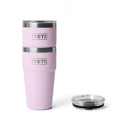 YETI Rambler Stackable Cup with Magslider Lid 20 oz (591ml) | Cherry Blossom