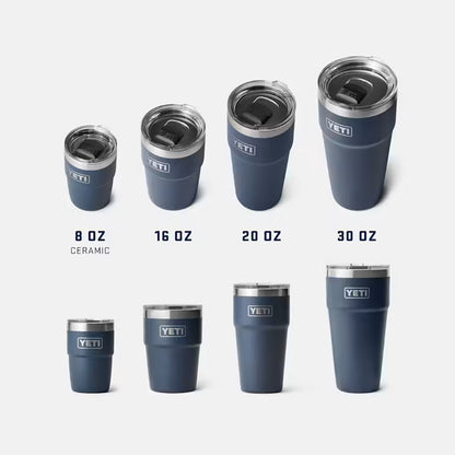 YETI Rambler Stackable Cup with Magslider Lid 20 oz (591ml) | Riverhead Green