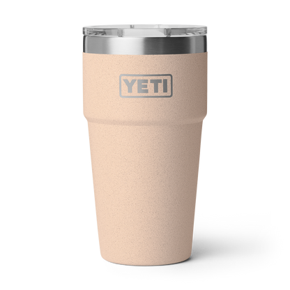 YETI Rambler Stackable Cup with Magslider Lid 20 oz (591ml) | Tahini
