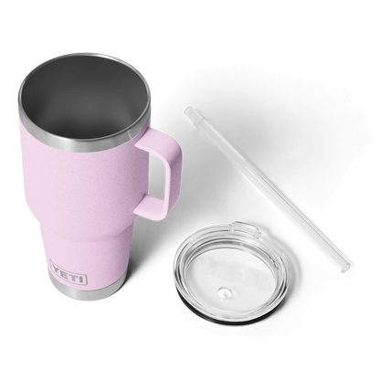 YETI Rambler Straw Mug with Straw Lid 35 oz (994ml) | Cherry Blossom