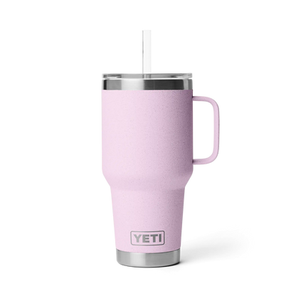 YETI Rambler Straw Mug with Straw Lid 35 oz (994ml) | Cherry Blossom