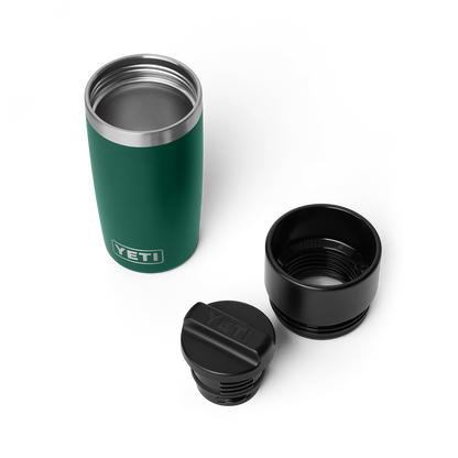 YETI Rambler Travel Bottle with Commuter Cap 12 oz (355ml) | Black Forest Green