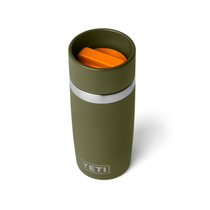 YETI Rambler Travel Bottle with Commuter Cap 12 oz (355ml) | Olive + King Crab Orange