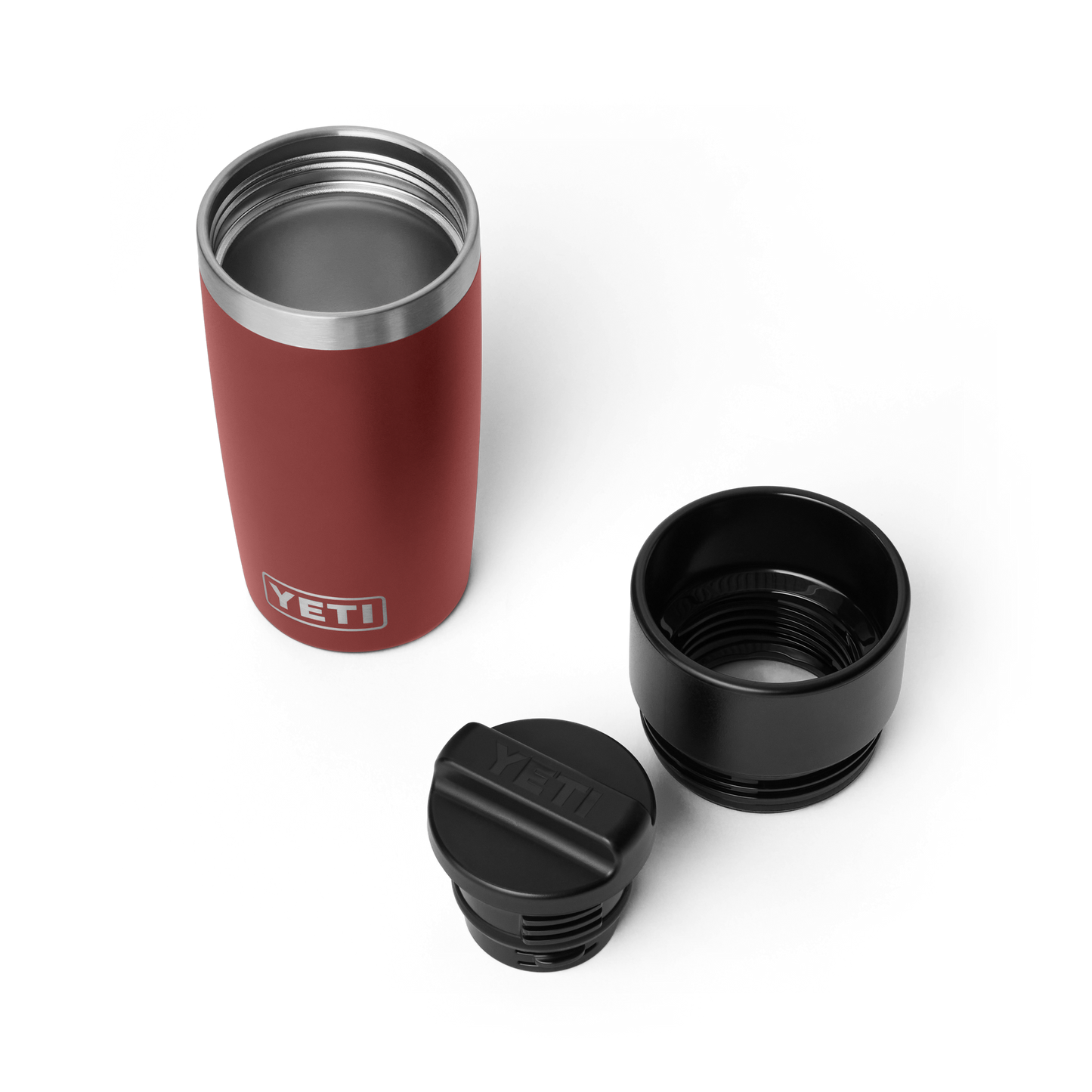 YETI Rambler Travel Bottle with Commuter Cap 12 oz (355ml) | Stag Red