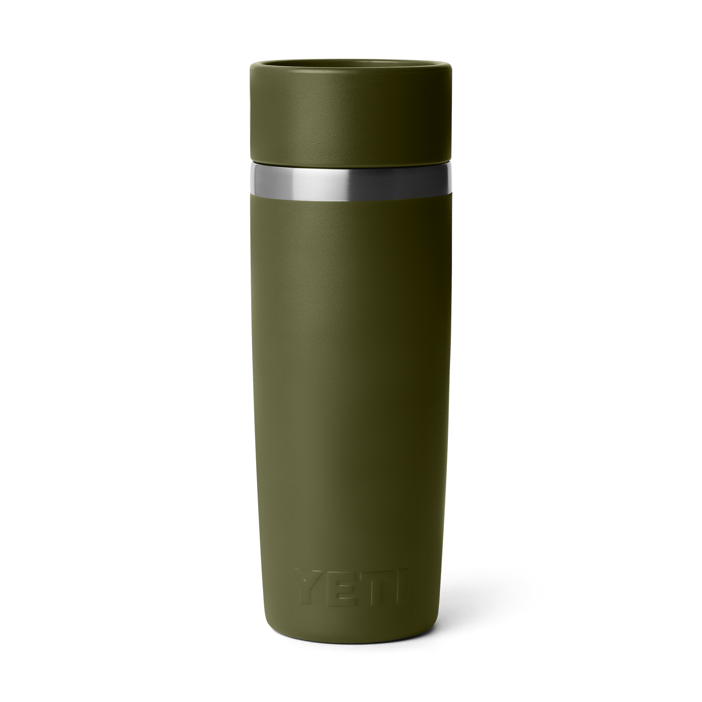 YETI Rambler Travel Bottle with Commuter Cap 16 oz (473ml) | Olive + King Crab Orange