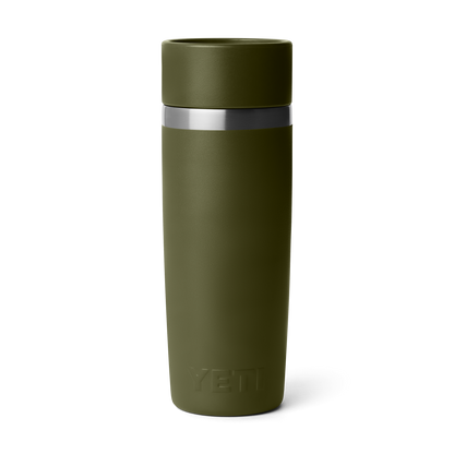YETI Rambler Travel Bottle with Commuter Cap 16 oz (473ml) | Olive + King Crab Orange