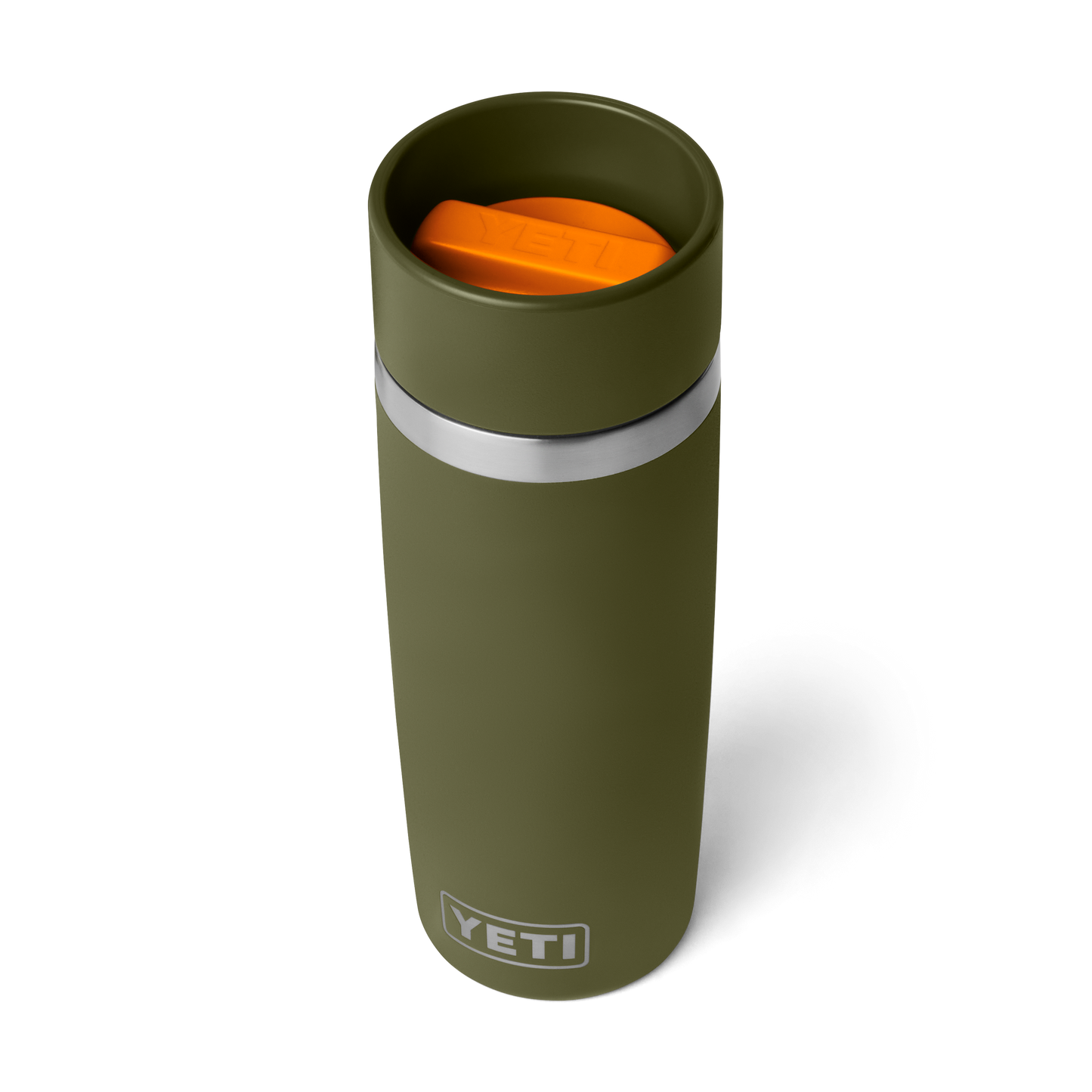 YETI Rambler Travel Bottle with Commuter Cap 16 oz (473ml) | Olive + King Crab Orange