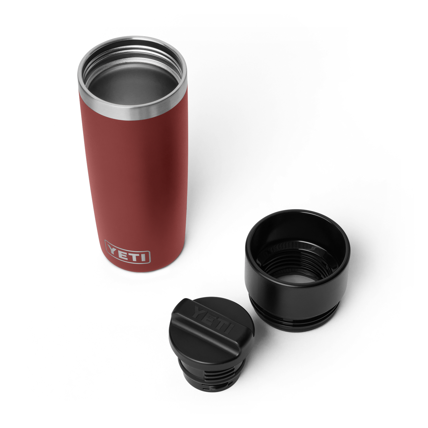 YETI Rambler Travel Bottle with Commuter Cap 16 oz (473ml) | Stag Red