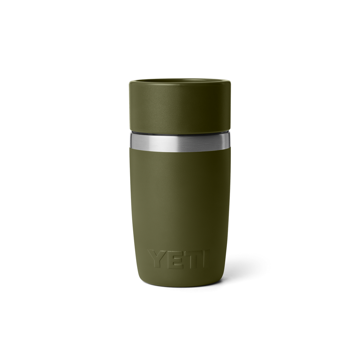 YETI Rambler Travel Bottle with Commuter Cap 8 oz (236ml) | Olive + King Crab Orange