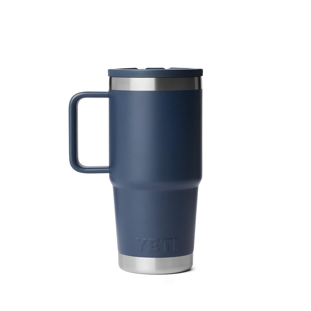 YETI Rambler Travel Straw Mug with color-matched straw lid 20 oz (591ml) | Navy