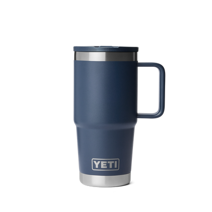 YETI Rambler Travel Straw Mug with color-matched straw lid 20 oz (591ml) | Navy