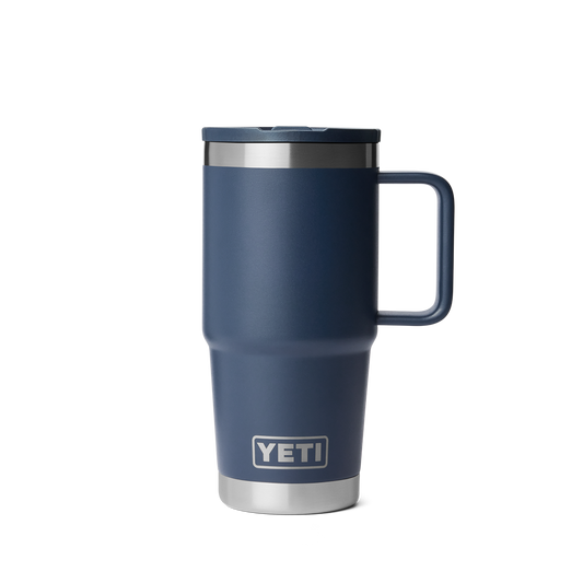 YETI Rambler Travel Straw Mug with color-matched straw lid 20 oz (591ml) | Navy