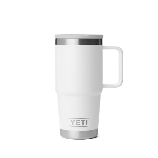 YETI Rambler Travel Straw Mug with color-matched straw lid 20 oz (591ml) | White