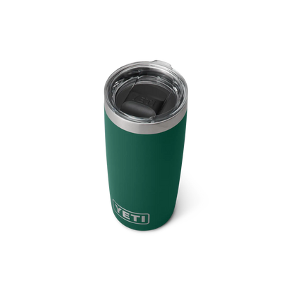 YETI Rambler Tumbler with Magslider Lid 10 oz (296ml) | Black Forest Green