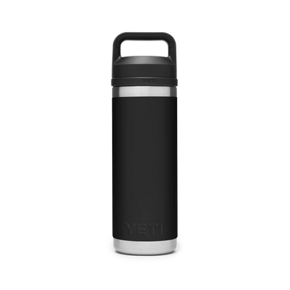 YETI Rambler Water Bottle with Chug Cap 18oz (532ml) | Black