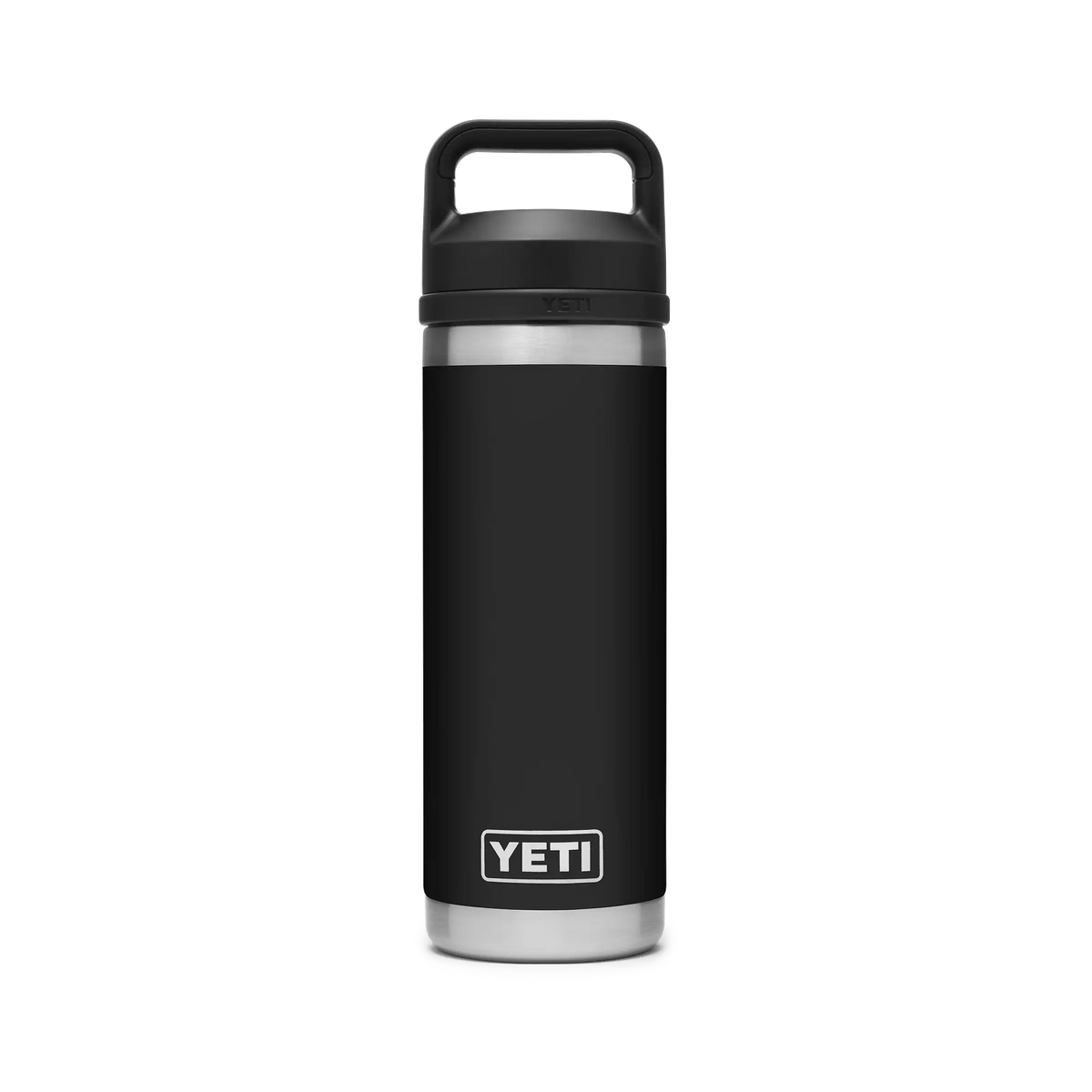 YETI Rambler Water Bottle with Chug Cap 18oz (532ml) | Black