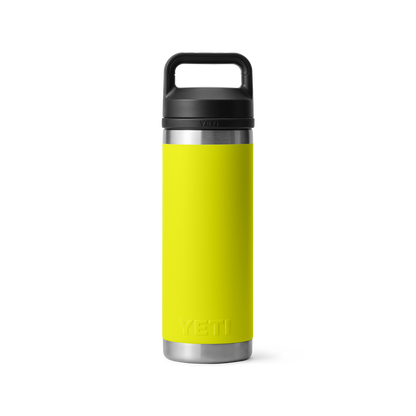 YETI | Rambler Water Bottle with Chug Cap 18 oz (532ml) | Firefly Yellow