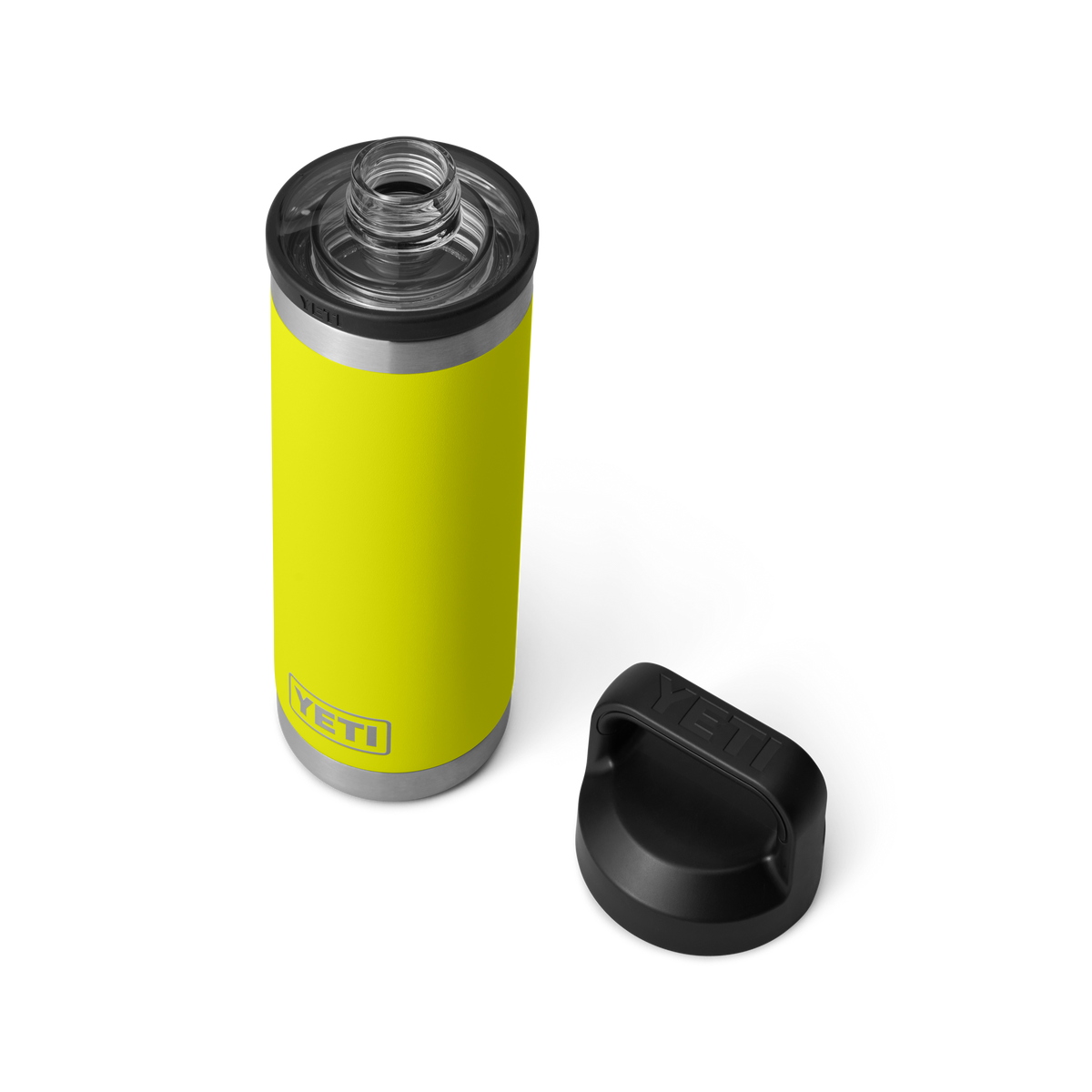 YETI | Rambler Water Bottle with Chug Cap 18 oz (532ml) | Firefly Yellow