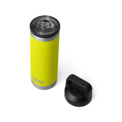 YETI | Rambler Water Bottle with Chug Cap 18 oz (532ml) | Firefly Yellow