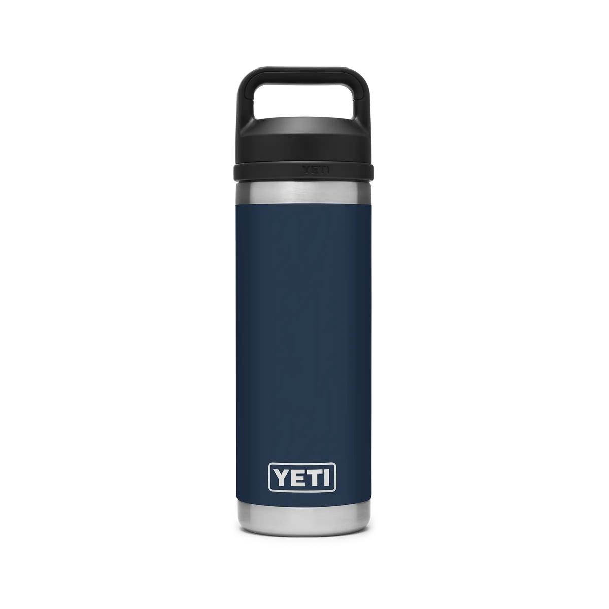 YETI Rambler Water Bottle with Chug Cap 18oz (532ml) | Navy