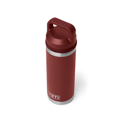 YETI | Rambler Water Bottle with Chug Cap 18 oz (532ml) | Stag Red