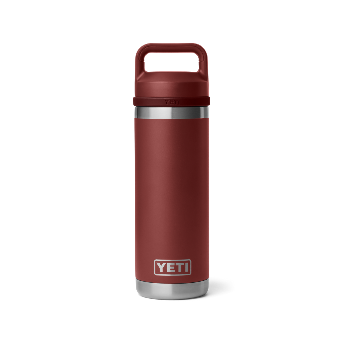YETI | Rambler Water Bottle with Chug Cap 18 oz (532ml) | Stag Red