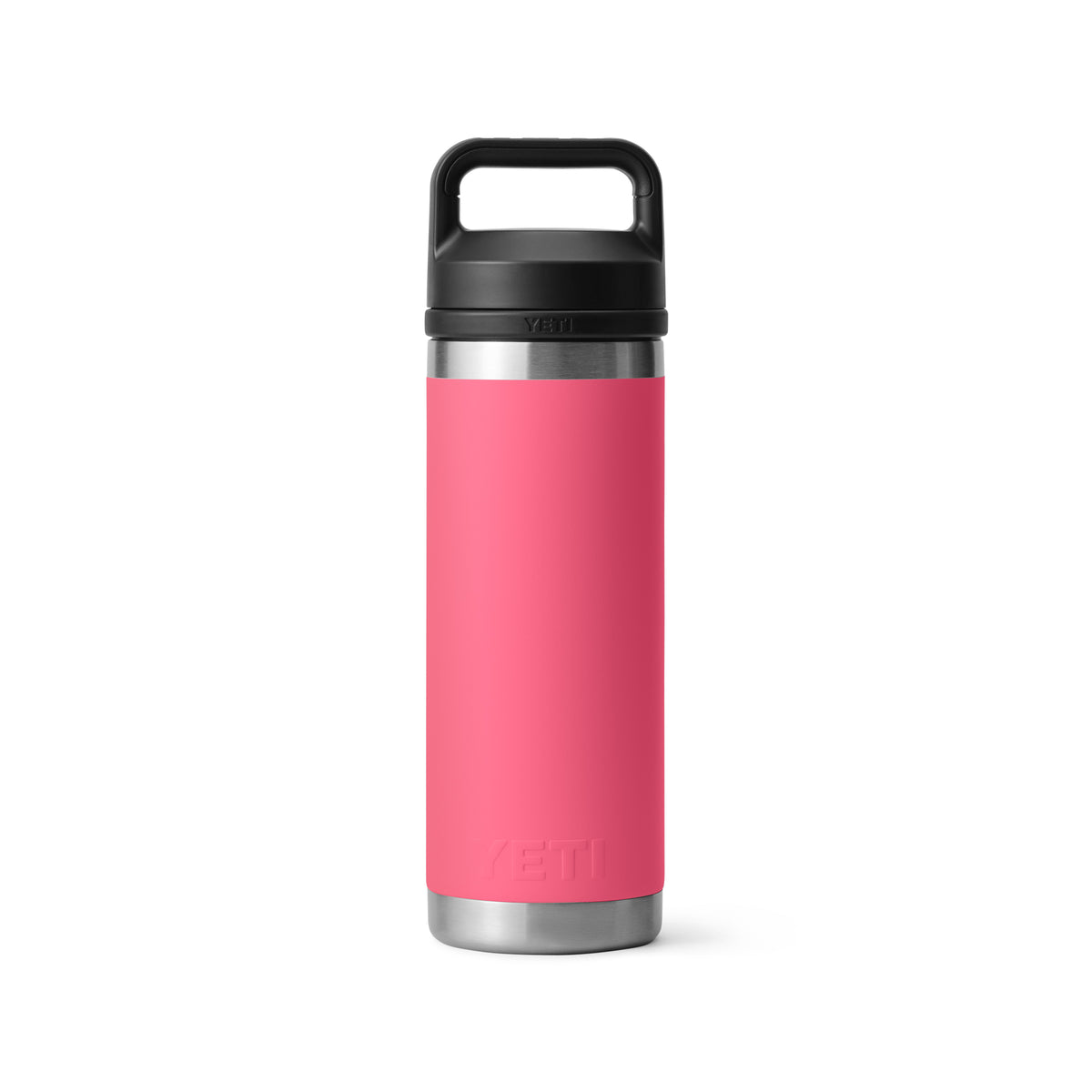 YETI Rambler Water Bottle with Chug Cap 18oz (532ml) | Tropical Pink