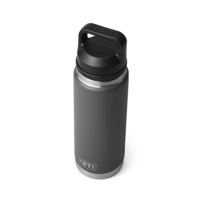 YETI Rambler Water Bottle with Chug Cap 26 oz (760ml) | Charcoal